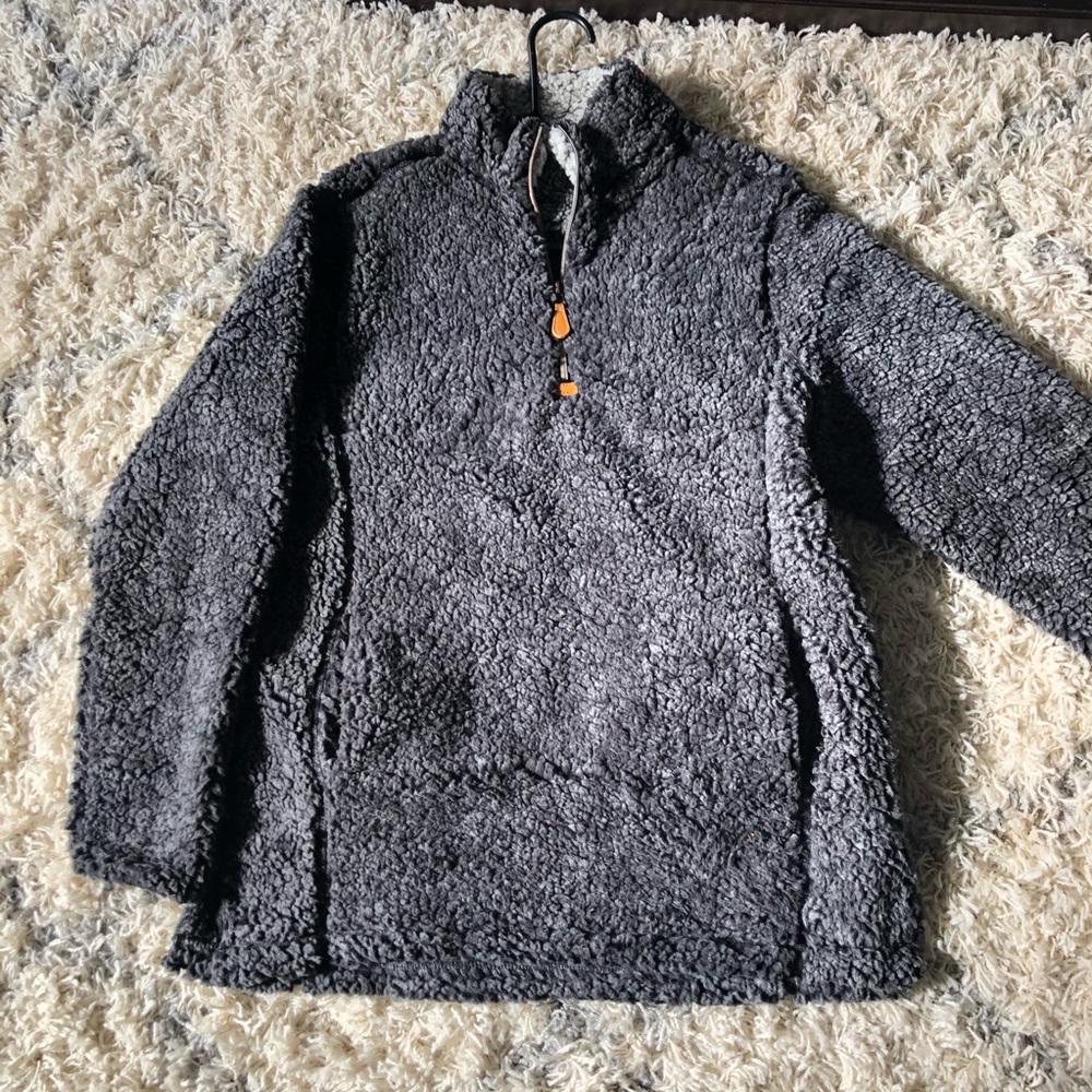 Pink lily Sherpa jacket
